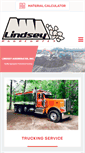 Mobile Screenshot of lindseyaggregates.com